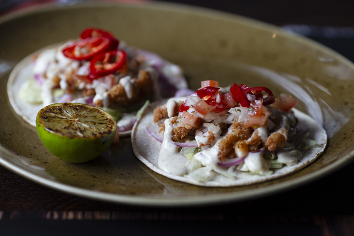 Soft taco -annos Zarillo-ravintolassa