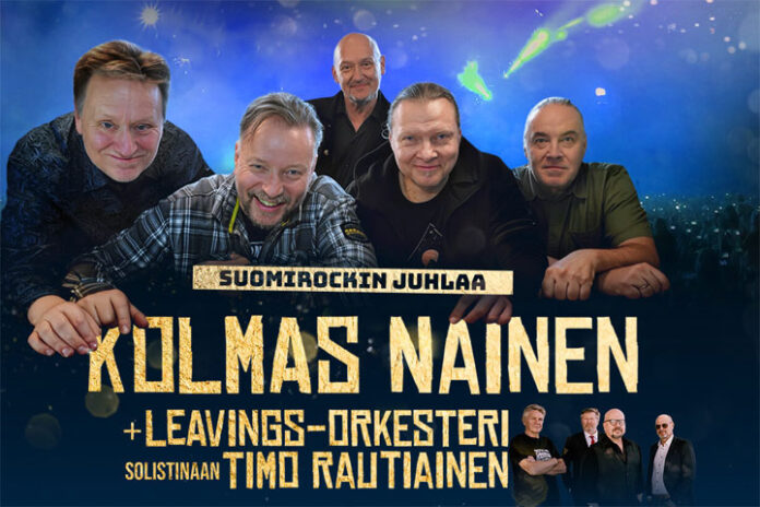 Suomirockin juhlaa: Kolmas Nainen ja Leavings-Orkesteri solistinaan Timo  Rautiainen — Kohokohdat.fi (Tampere)