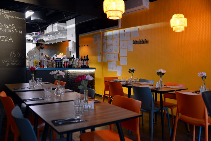 Tampereen uudet ravintolat 2025 Piazzetta Romana -trattoria 2025 uusi italialainen ravintola tampereella