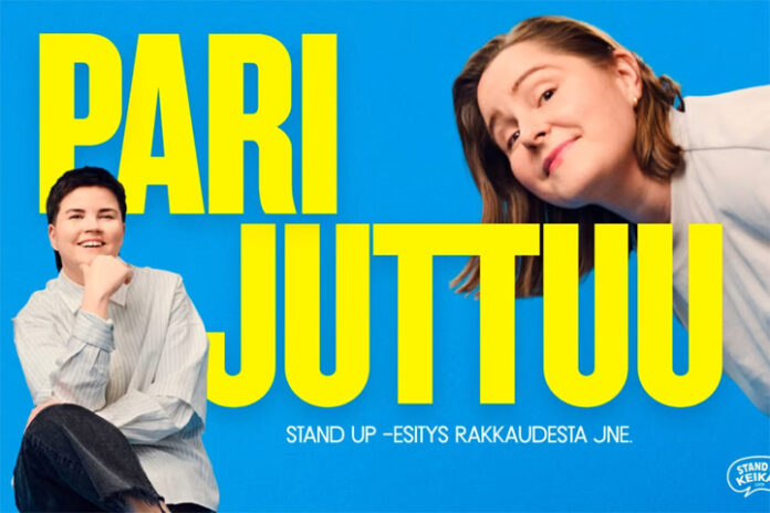 pari-juttuu-stand-up-esitys-tampereella Pari juttuu -stand up -esitys Tampereella