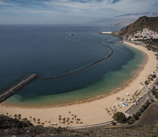 Playa de Las Teresitas on pala Saharaa Teneriffalla Las Teresitas -ranta Teneriffalla