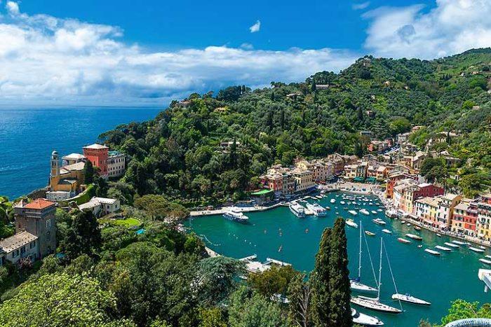 Portofino - Rannikkokylä Italiassa