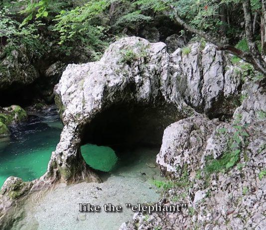 Mostnican rotko ja kaunis Vojen vesiputous