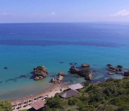 Zakynthoksen rannat: Porto Zoro / Azurro