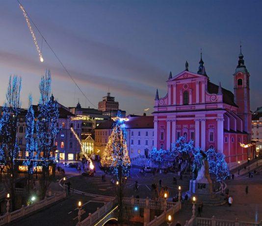 Slovenian kaupungit ovat idyllisiä talvikohteita