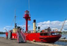 Suomen merimuseo – Majakkalaiva Kemi ja jäänmurtaja Tarmo ihastuttavat Kotkassa Majakkalaiva Kemi