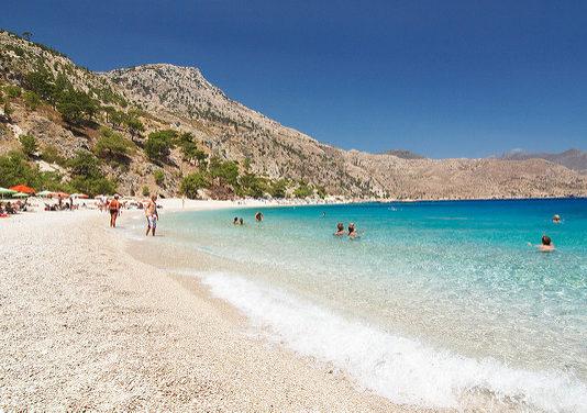 Karpathoksen rannat Kreikassa: Apella