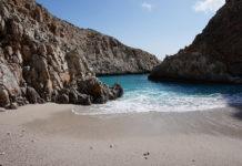 Upea rotkon kätkemä ranta Kreetan saarella: Seitan limania