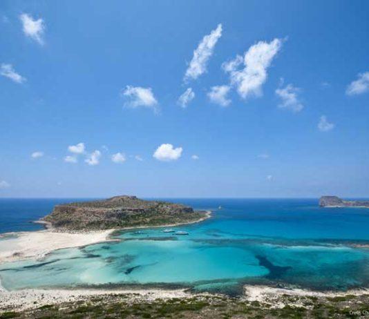 Balos – Upea rantalaguuni ja jyrkkä pikkusaari Kreetalla Balosin laguuni Kreetan saarella