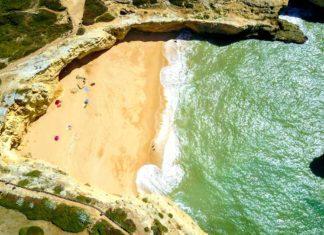 Praia do Carvalho Portugalin Farossa Praia do Carvalho