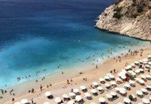 Kaputas beach – ranta Turkin rannikolla Kaputas beach