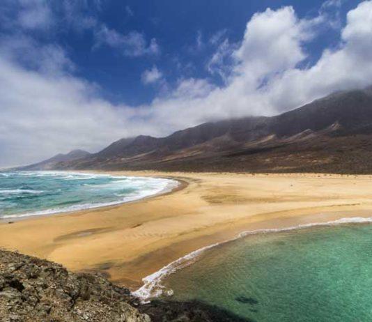 Cofeten hiekkaranta Fuerteventuralla Cofeten hiekkaranta Fuerteventuran saarella