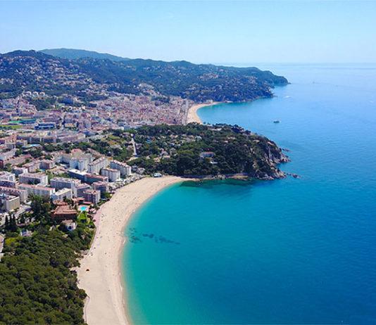 Lloret de Marin hiekkarannat Costa Bravalla