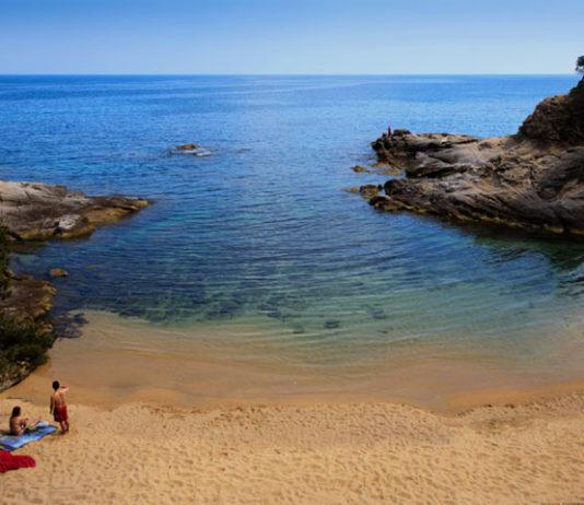 Platja d’Aro rantapoukama Sa Cova