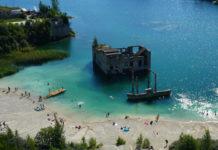 Rummun eksoottinen uimaranta Virossa syntyi marmorilouhokseen Rummun uimaranta Virossa