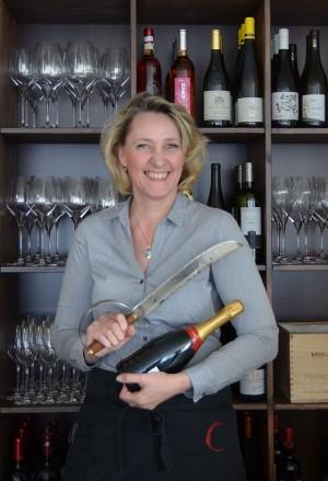 Christina Suomisella on huikea ammattitaito ja pettämätön viinivainu.