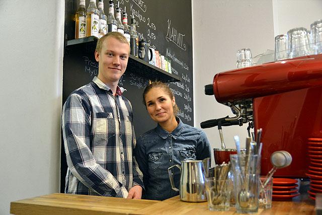 Espresso Bar, Tania Deligeorgakis ja Joel Marttala